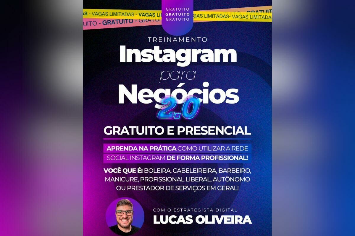 Imagem de compartilhamento para o artigo Prefeito Juvenal Consolaro promove capacitação em Instagram para profissionais de Figueirão da MS Todo dia